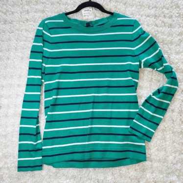 Green/Black/White Crew Neck Sweater, - image 1