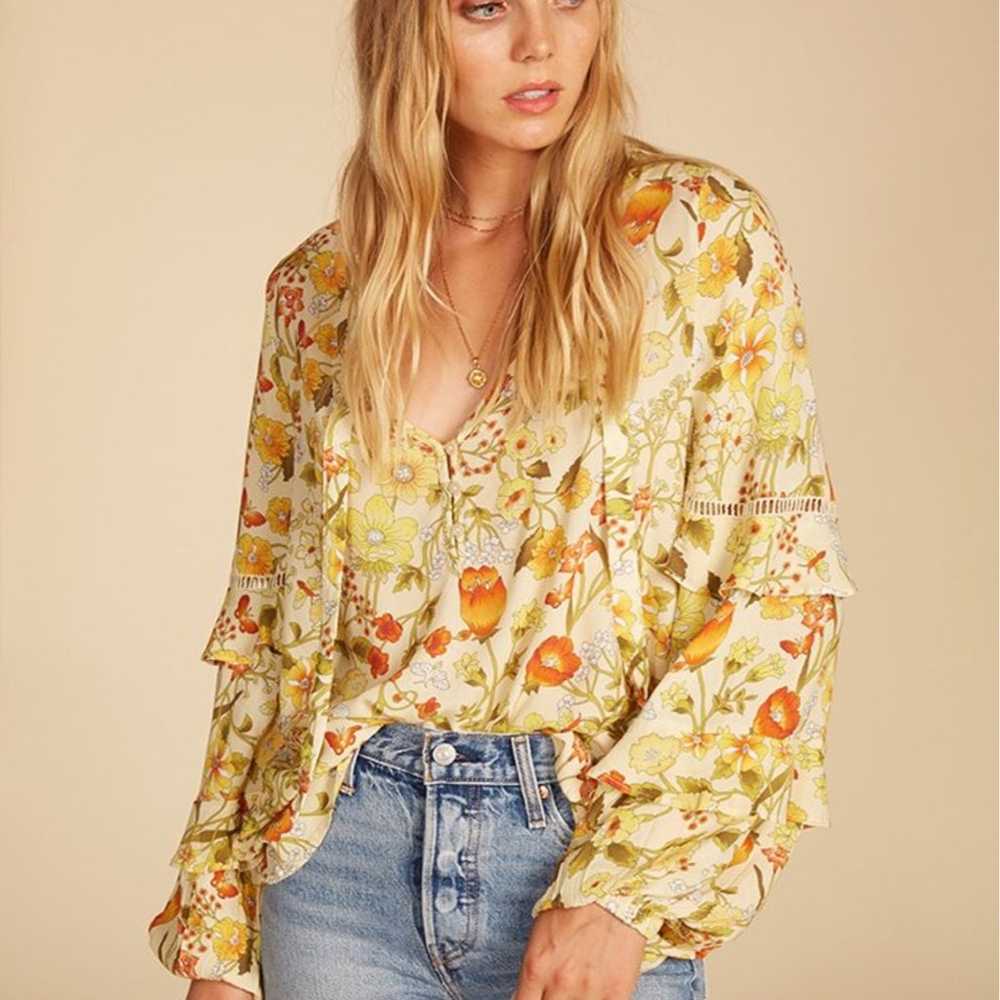 Spell & The Gypsy Collective Sayulita Blouse XS - image 1