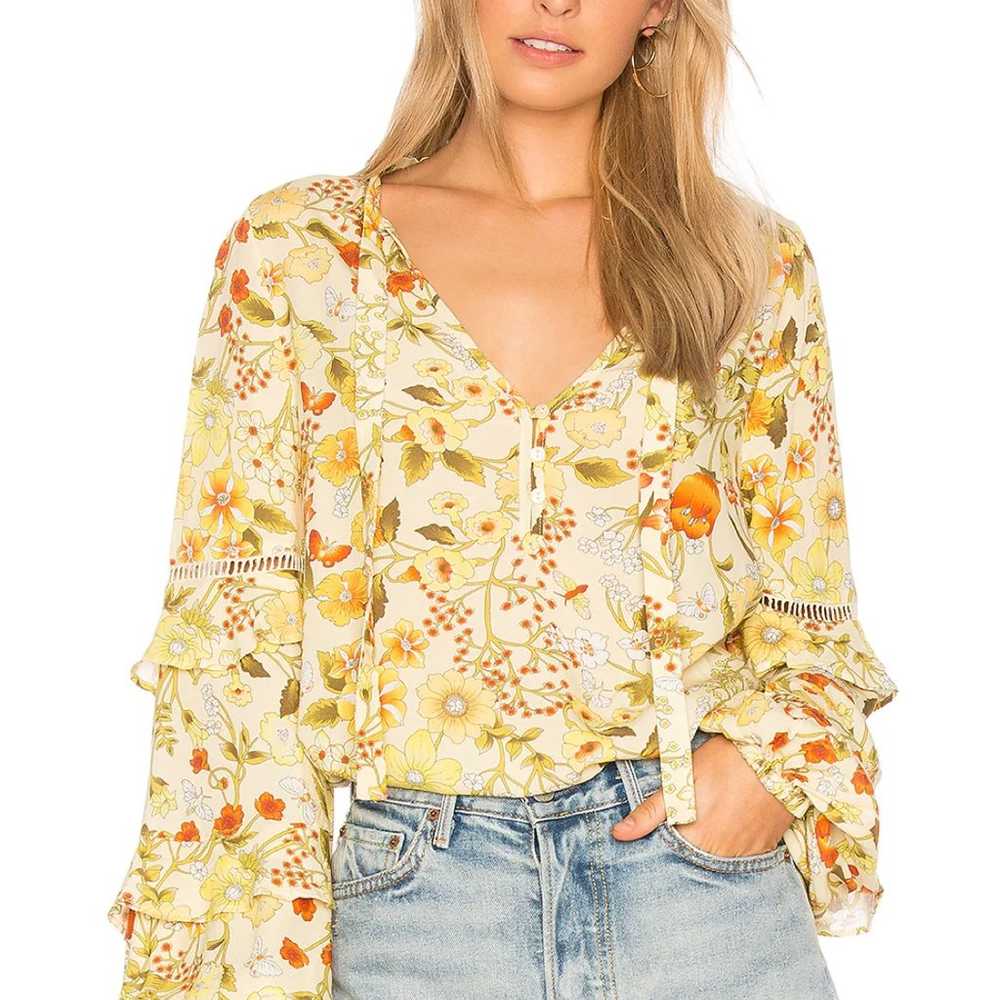 Spell & The Gypsy Collective Sayulita Blouse XS - image 3