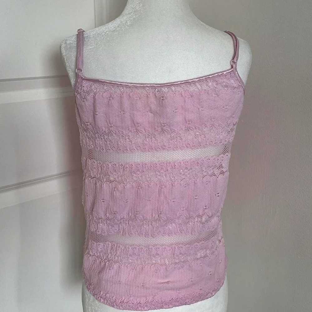 pink cami bow tank top - image 3