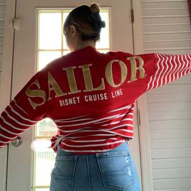 disney cruise line sailor spirit jersey long slee… - image 1
