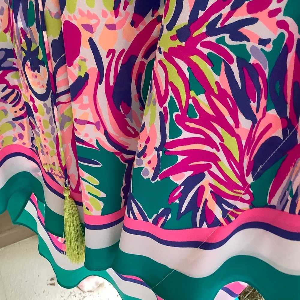 Lilly Pulitzer Lettie Silk Caftan top - image 5