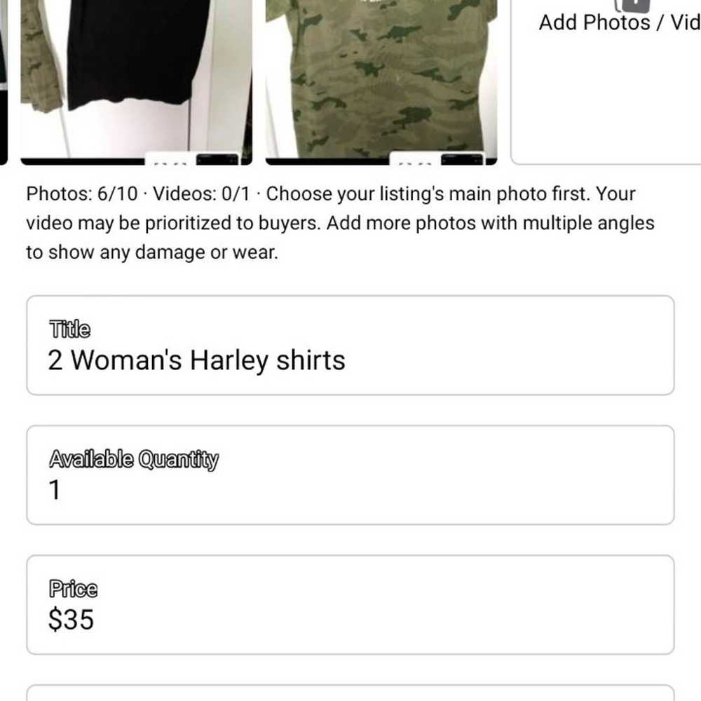 Harley shirts - image 10