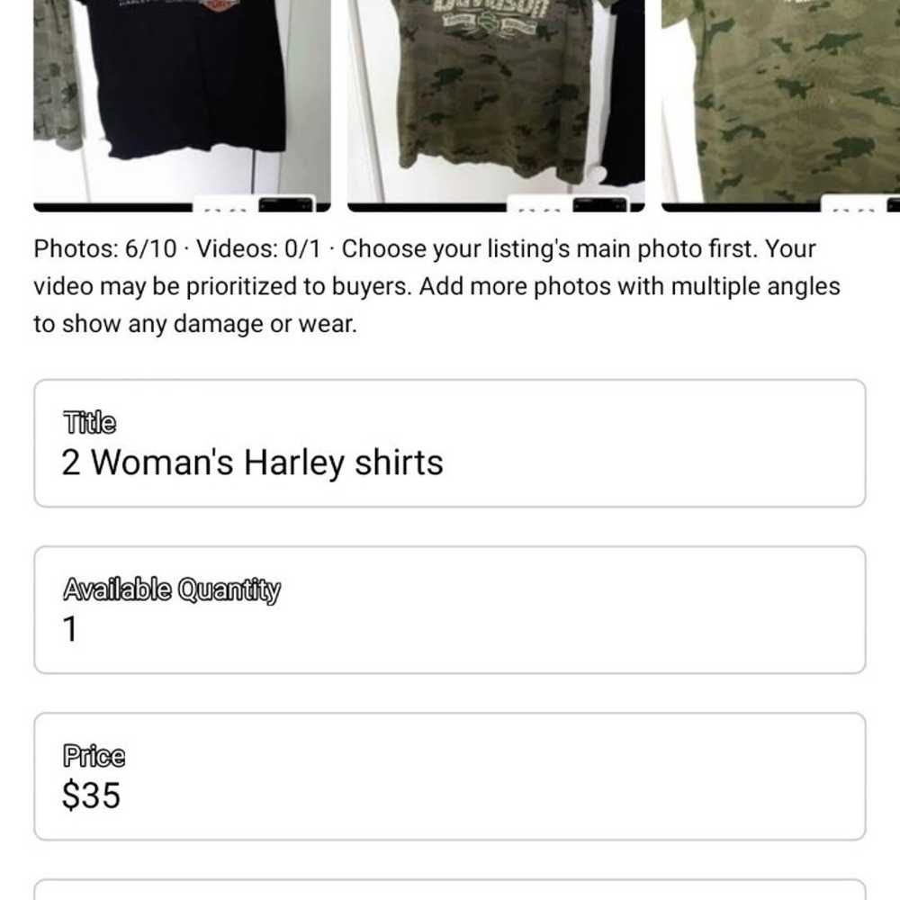 Harley shirts - image 12