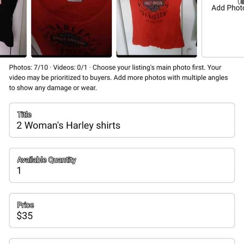 Harley shirts - image 7