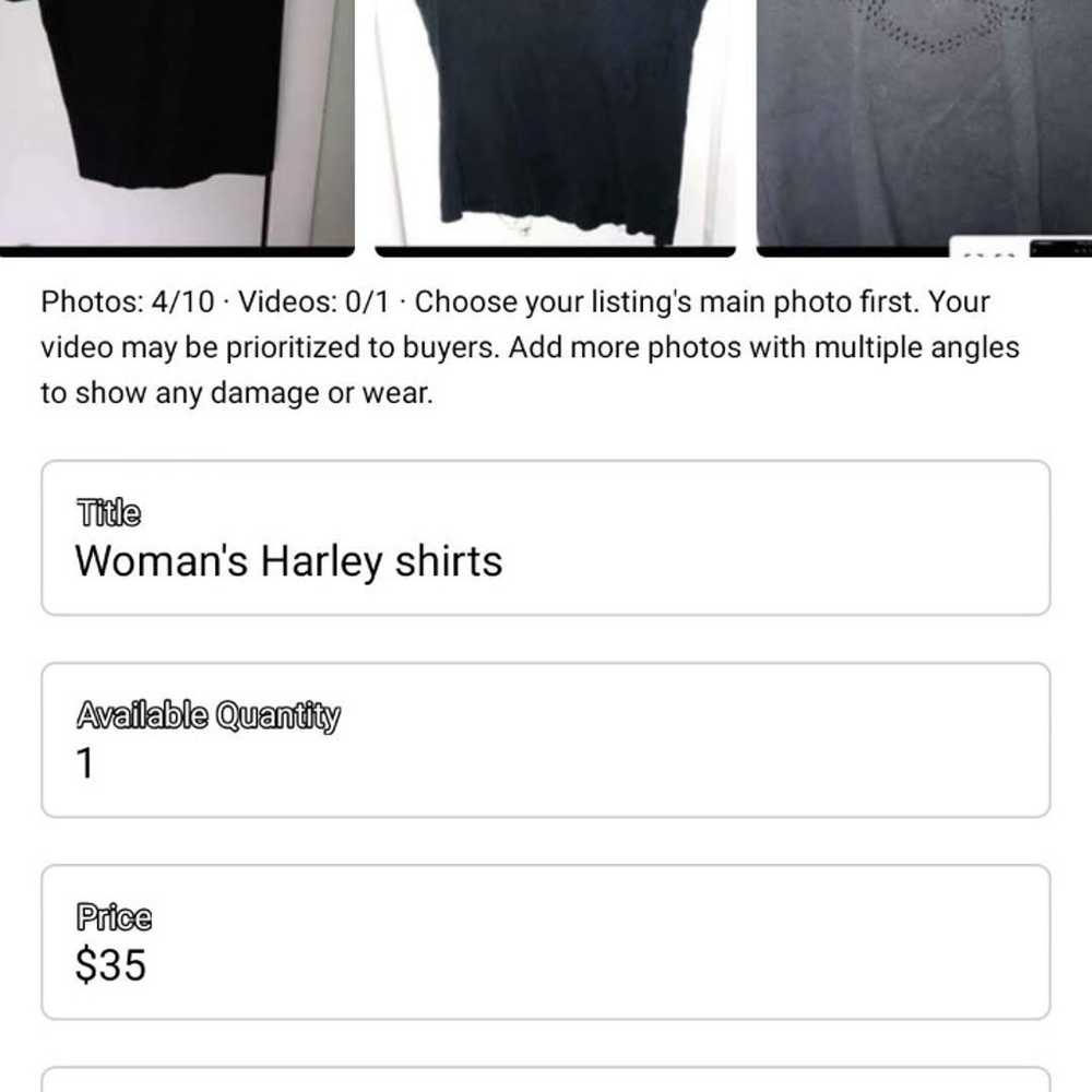 Harley shirts - image 9