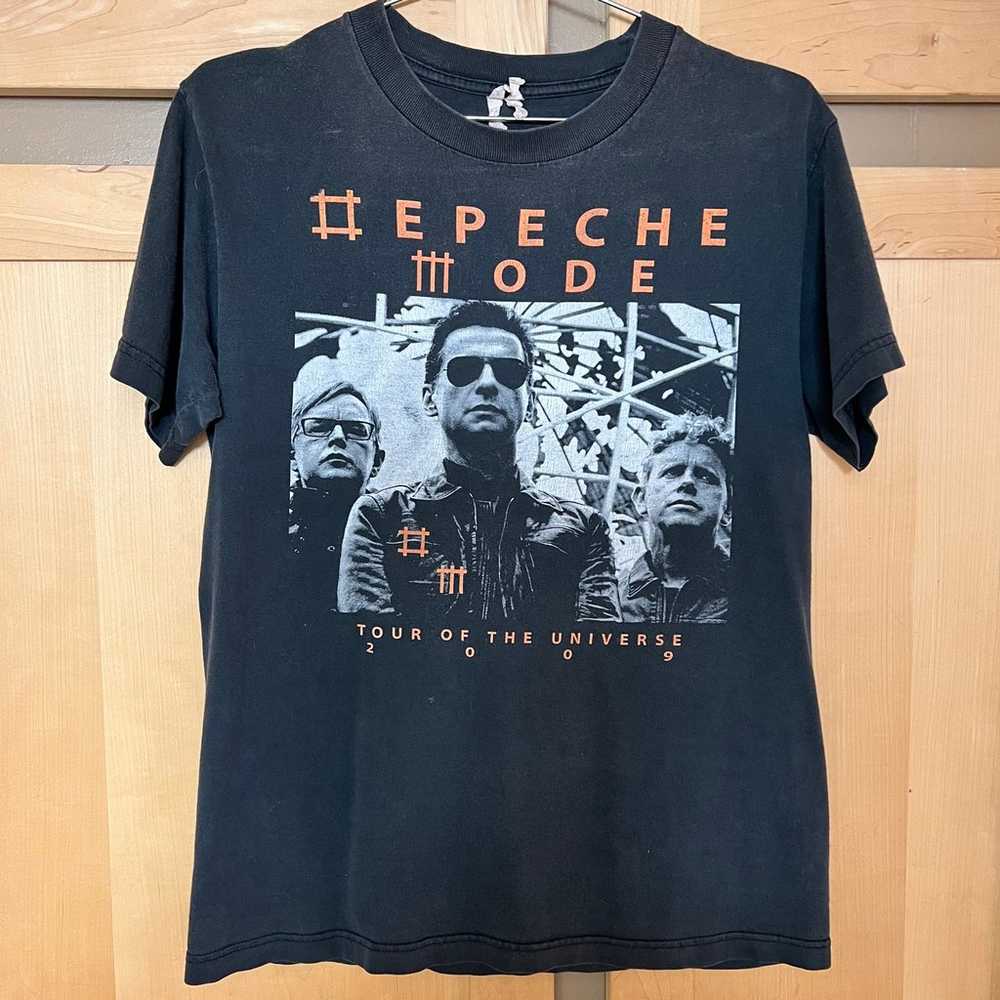 Vintage Depeche Mode Concert T-Shirt DM Band Tee - image 3
