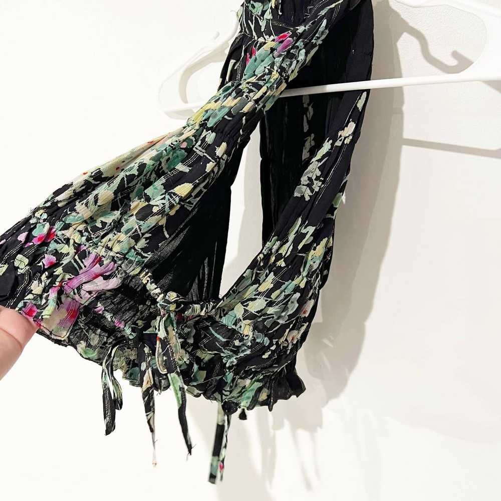 Sabina Musayev Pleated Halterneck Floral Layered … - image 10