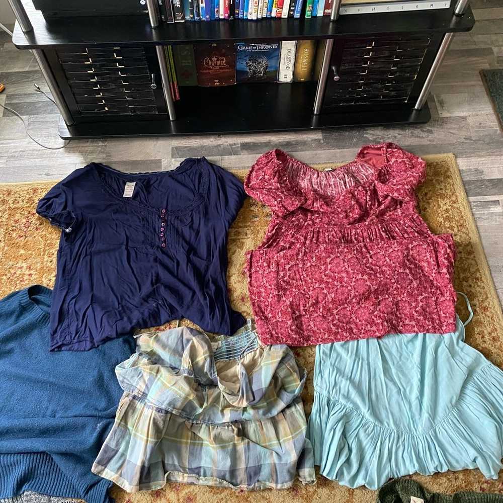 Huge lot womens clothes xl extra large sweaters w… - image 8