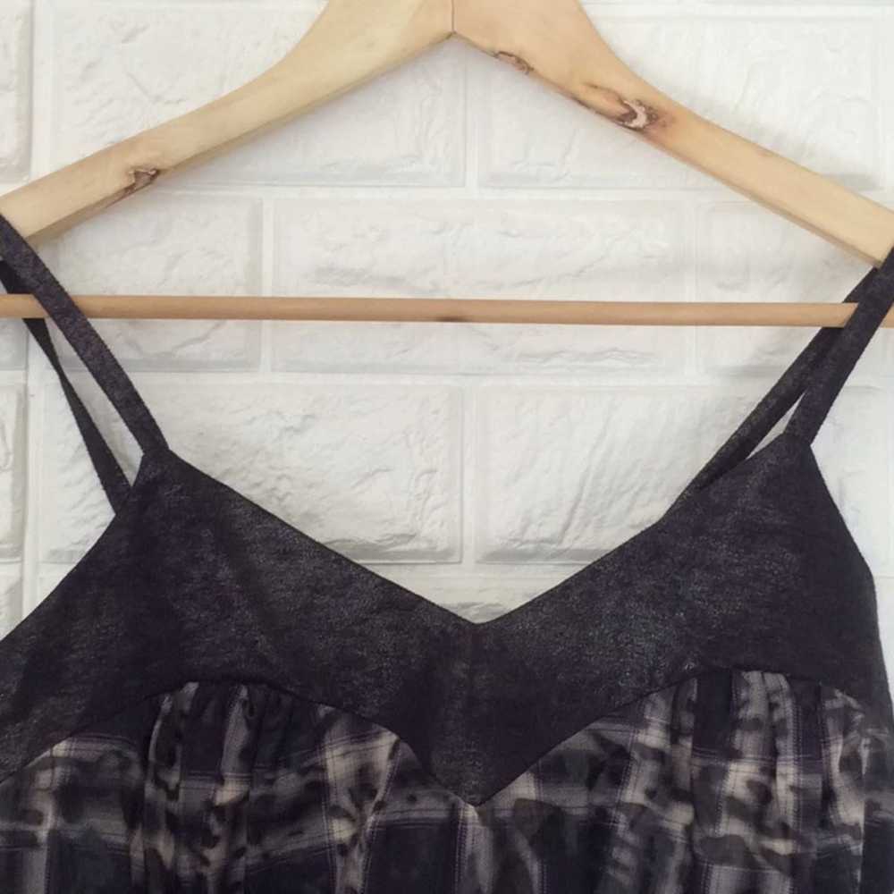 BabyGhost plaid cropped cami crop blouse - image 3