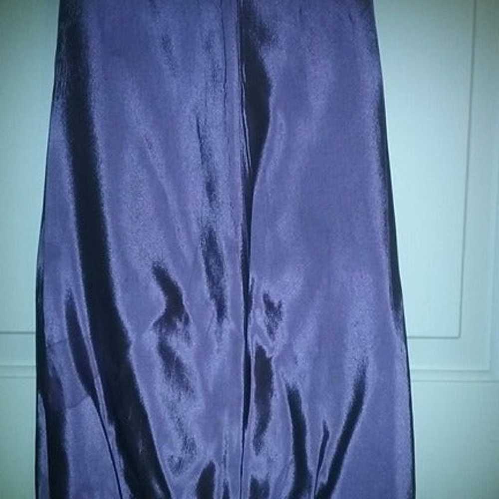 Midnight Velvet Purple & Black Suit - image 5
