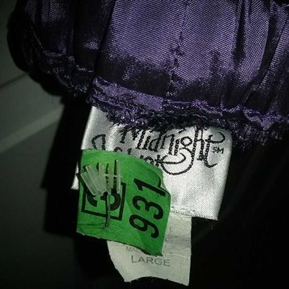 Midnight Velvet Purple & Black Suit - image 6
