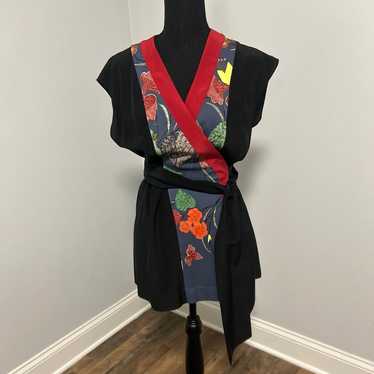 Diane von Furstenberg Women's Sleeveless Wrap Kim… - image 1