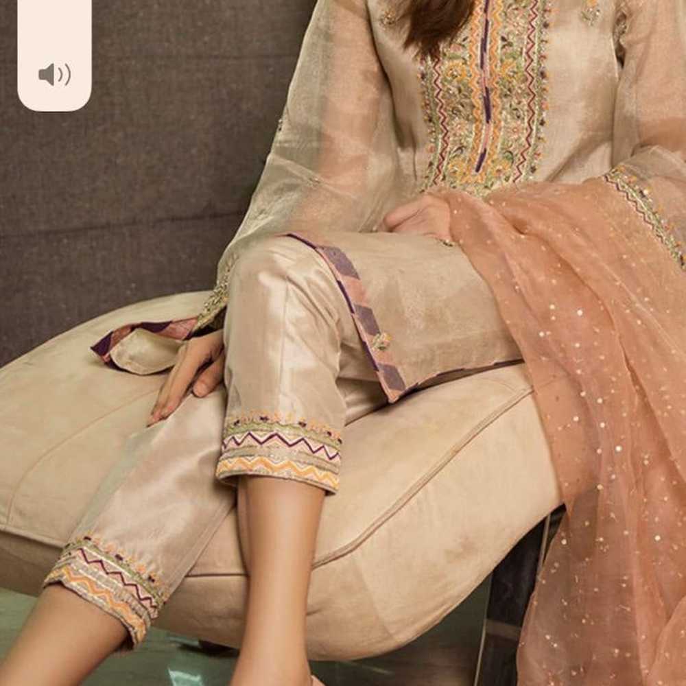 3 pcs shalwer kamiz pakistani clothes - image 5