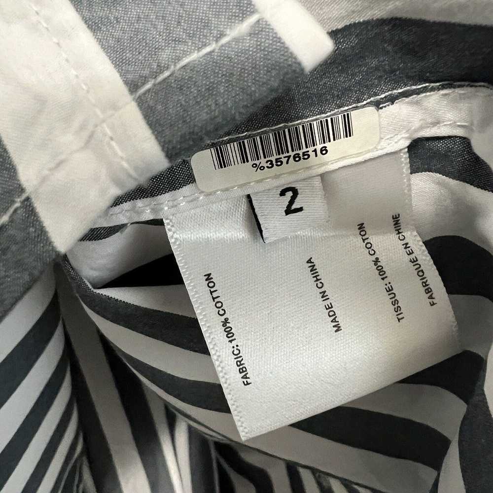 Proenza Schouler White Label Stripe Poplin Tied S… - image 8