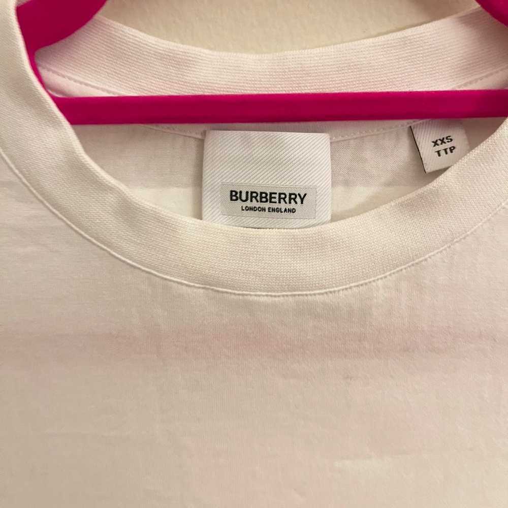 Burberry print T-Shirt size xs - image 3