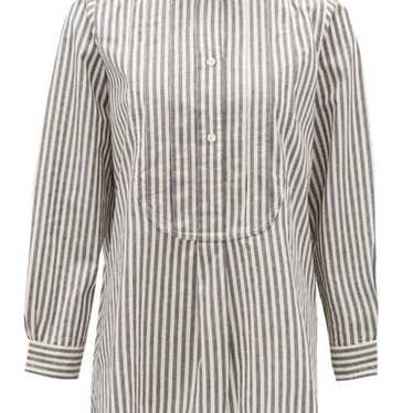 NILI LOTAN Clemon striped cotton shirt - image 1