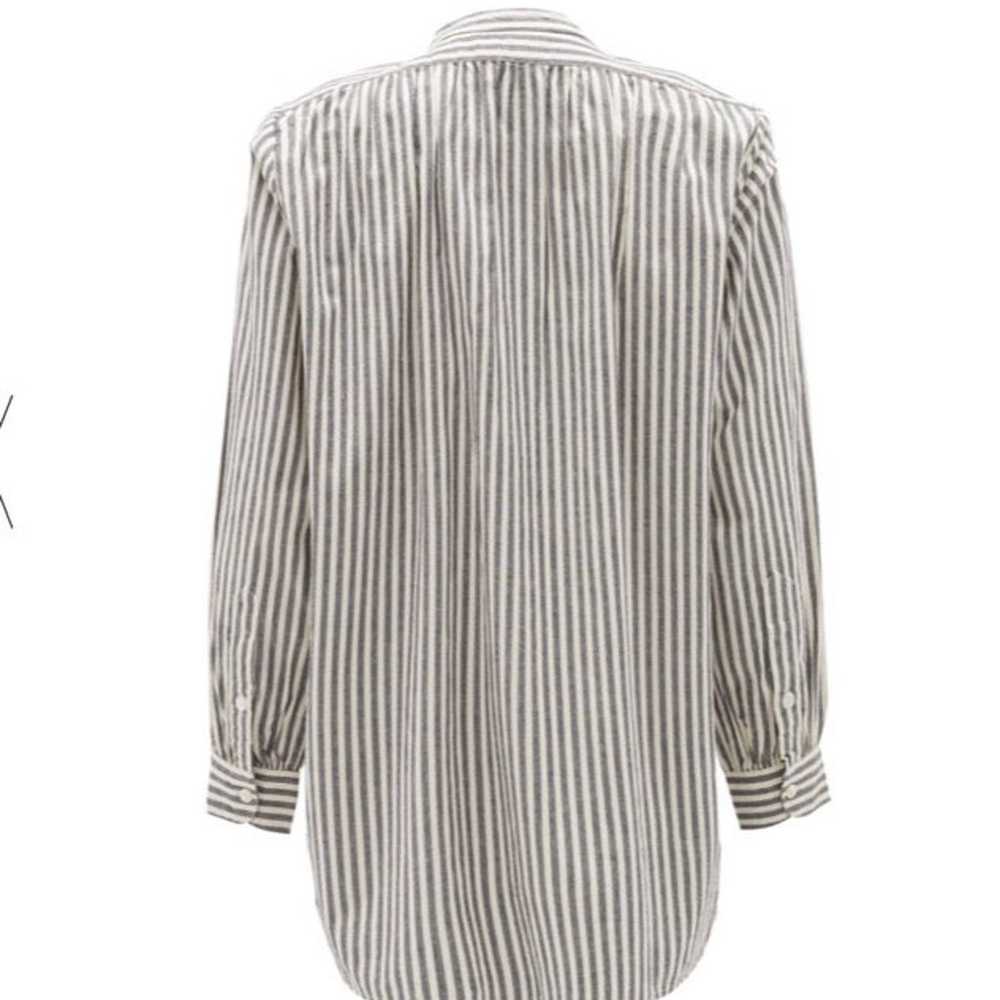 NILI LOTAN Clemon striped cotton shirt - image 2