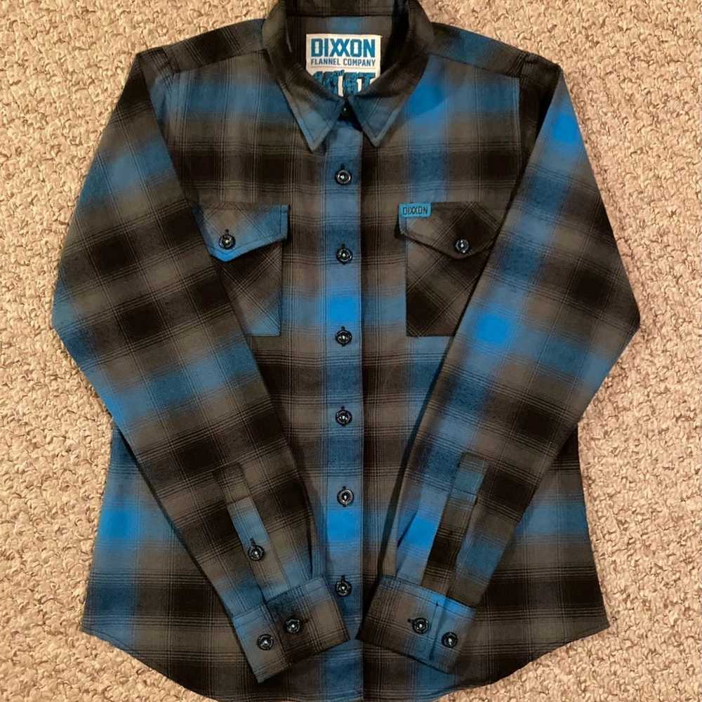 DIXXON The 10th St Flannel Womens Small - image 1