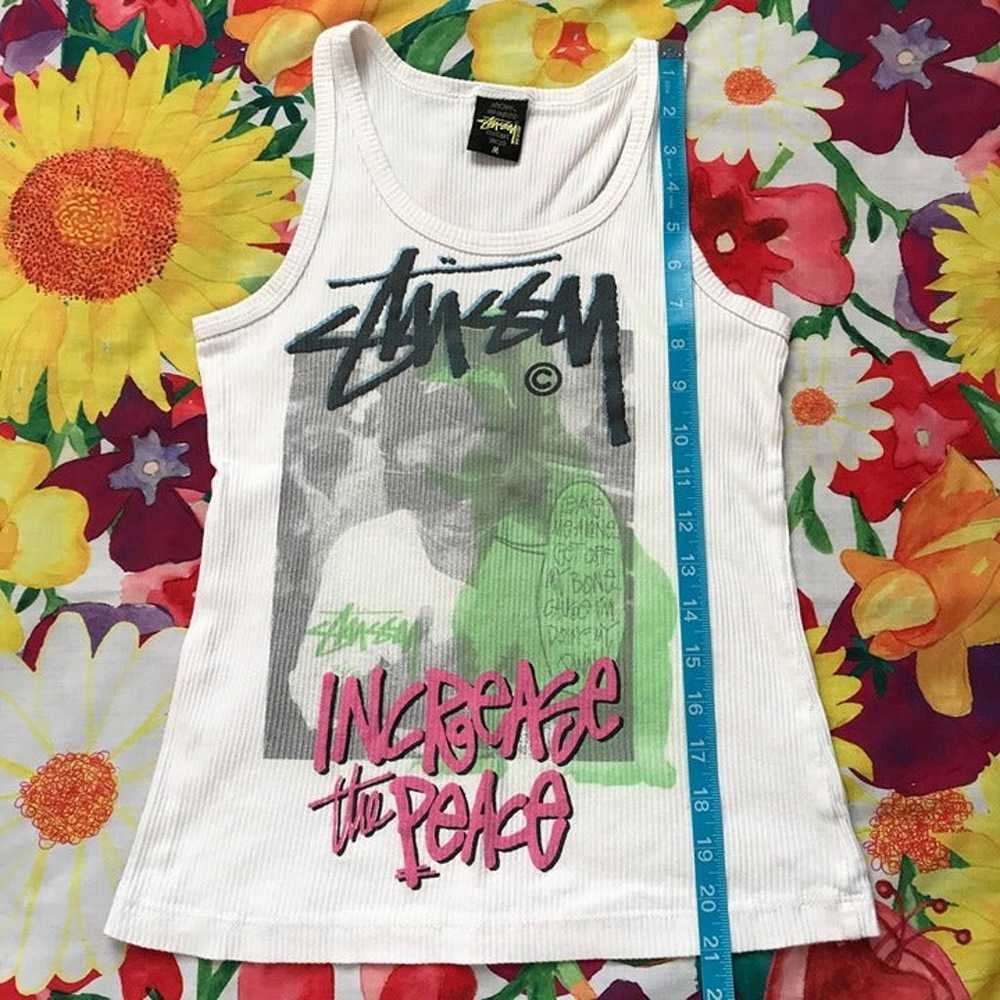 Vintage Women’s Stussy Stüssy Increase the Peace … - image 7