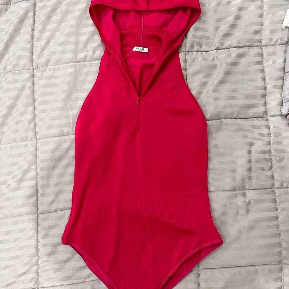Brand new HELMUT LANG bodytop size xs color fuchs… - image 1