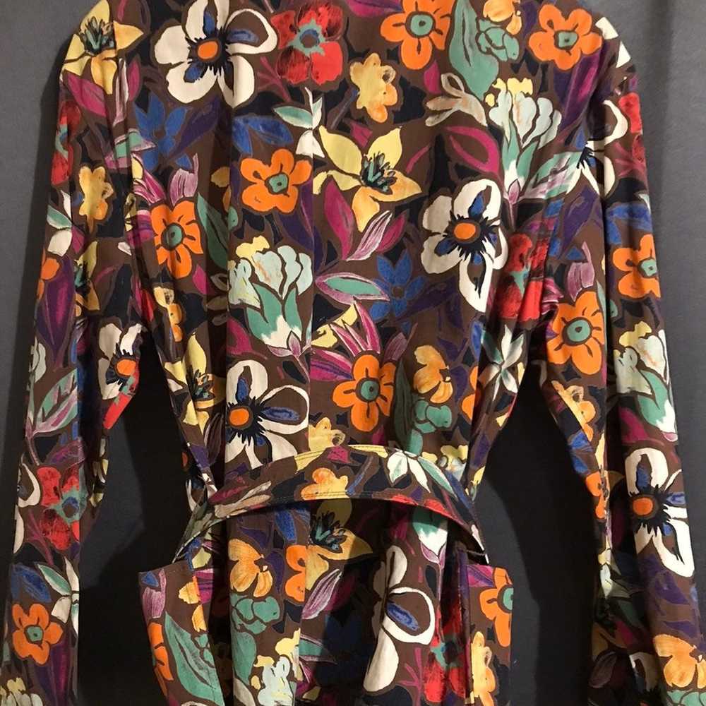 emanuel ungaro waist length jacket blouse - image 2