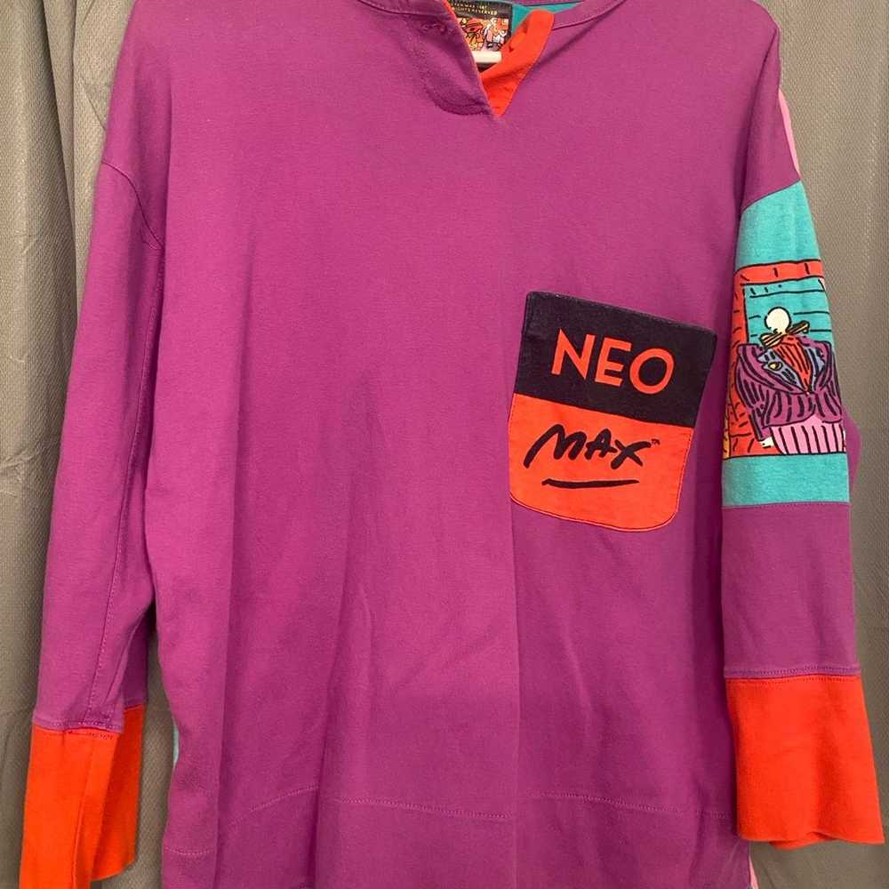Vintage Peter Max Beverly Hills 1989 Top - Rare "… - image 3