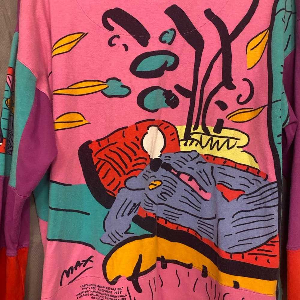 Vintage Peter Max Beverly Hills 1989 Top - Rare "… - image 8