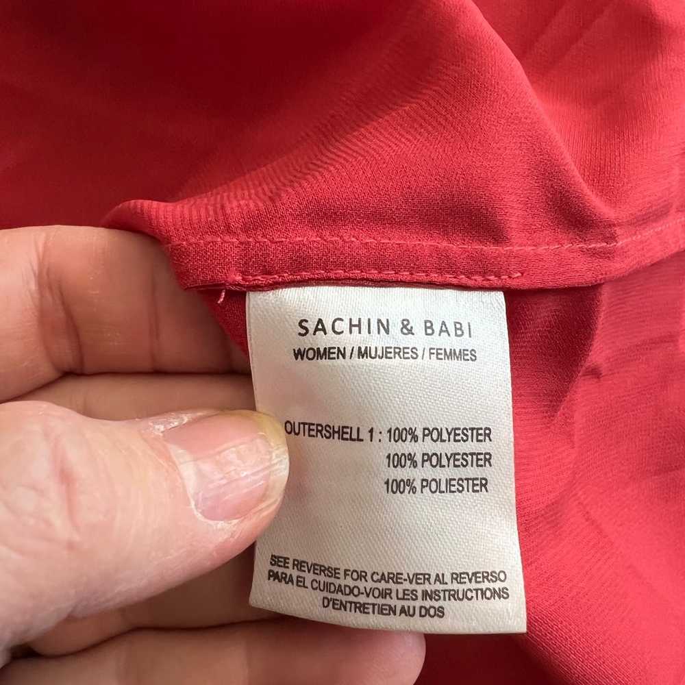 Sachin & Babi Kara Dress - Eastern Gouache Botani… - image 10