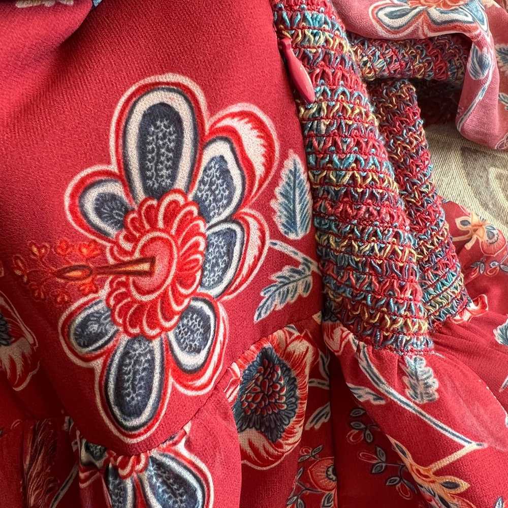 Sachin & Babi Kara Dress - Eastern Gouache Botani… - image 11