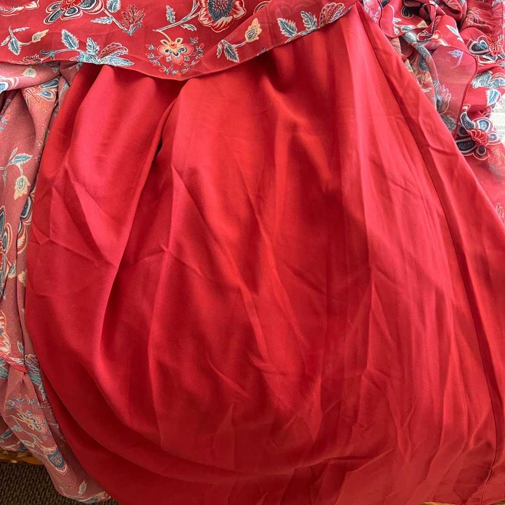 Sachin & Babi Kara Dress - Eastern Gouache Botani… - image 12