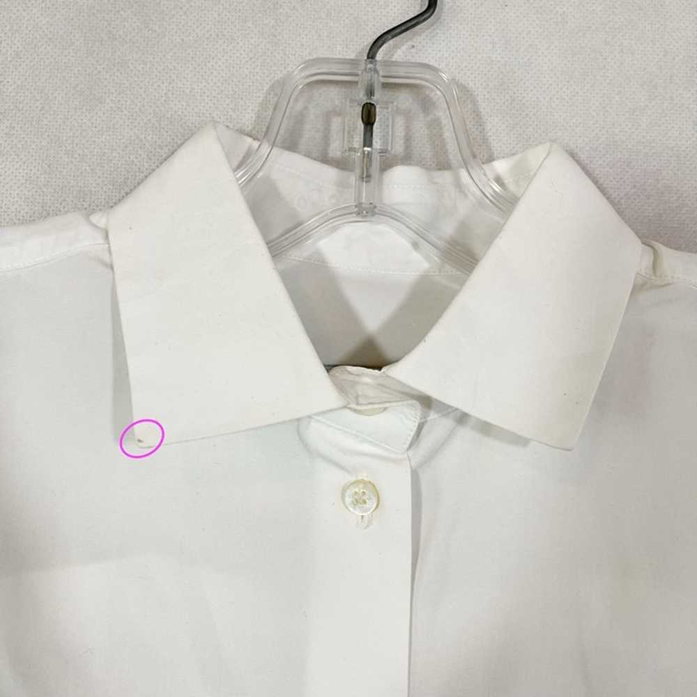 Valentino White Long Sleeve Button Down Shirt Col… - image 10