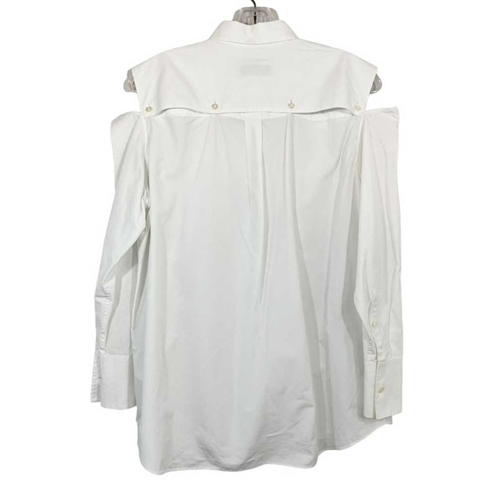 Valentino White Long Sleeve Button Down Shirt Col… - image 2