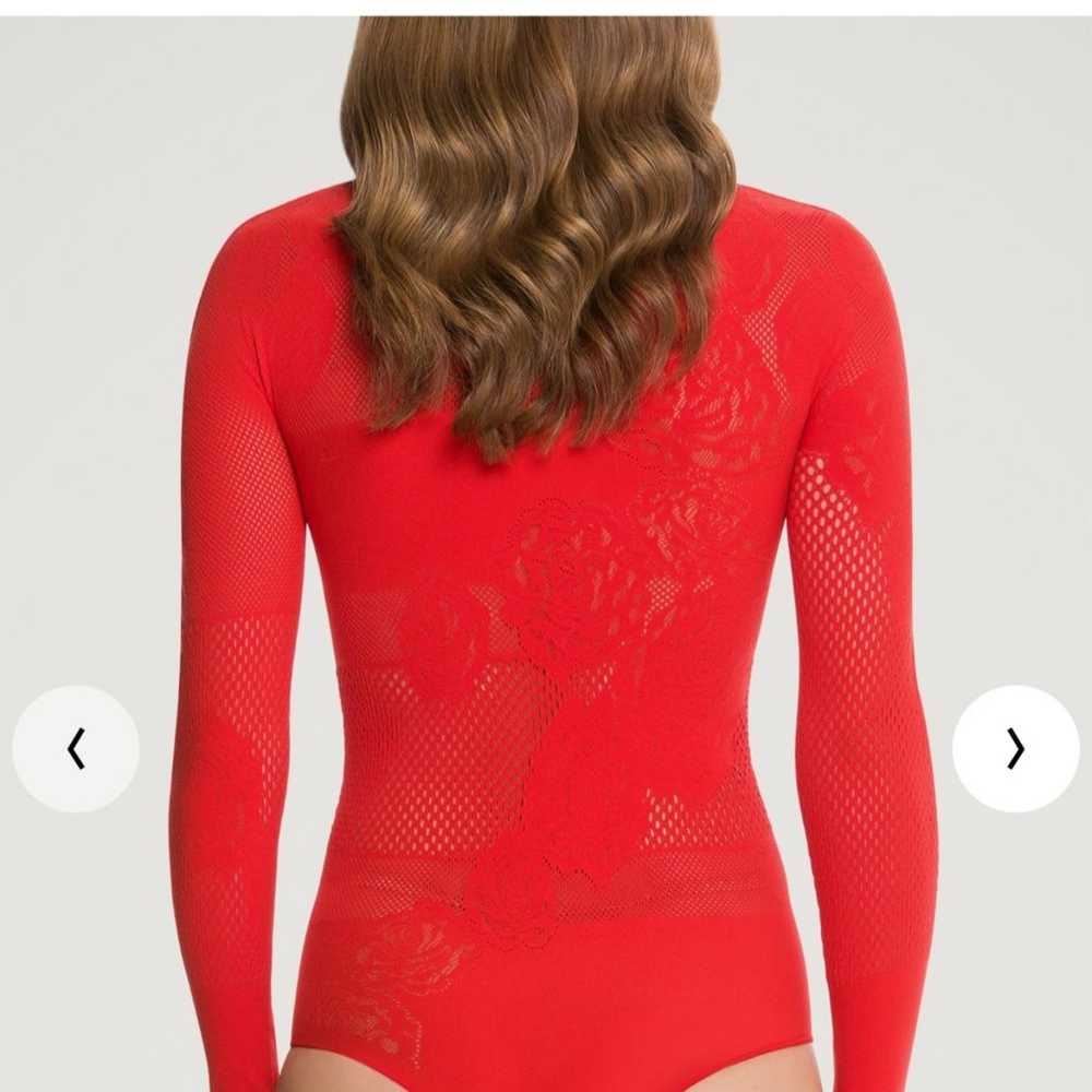 Wolford Net Roses Bodysuit - image 4