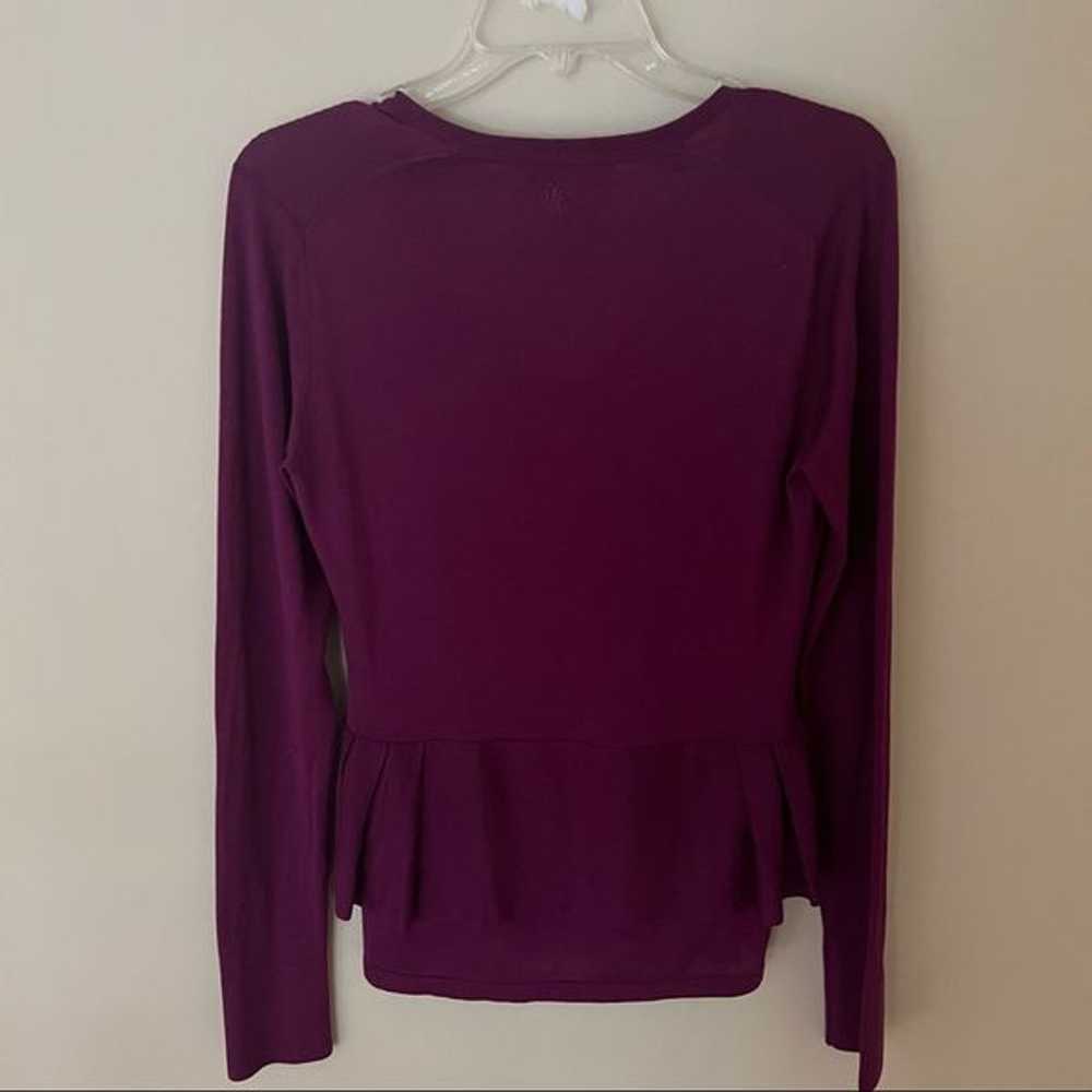 (New) Burberry London Silk (100%) Violet Top - image 2