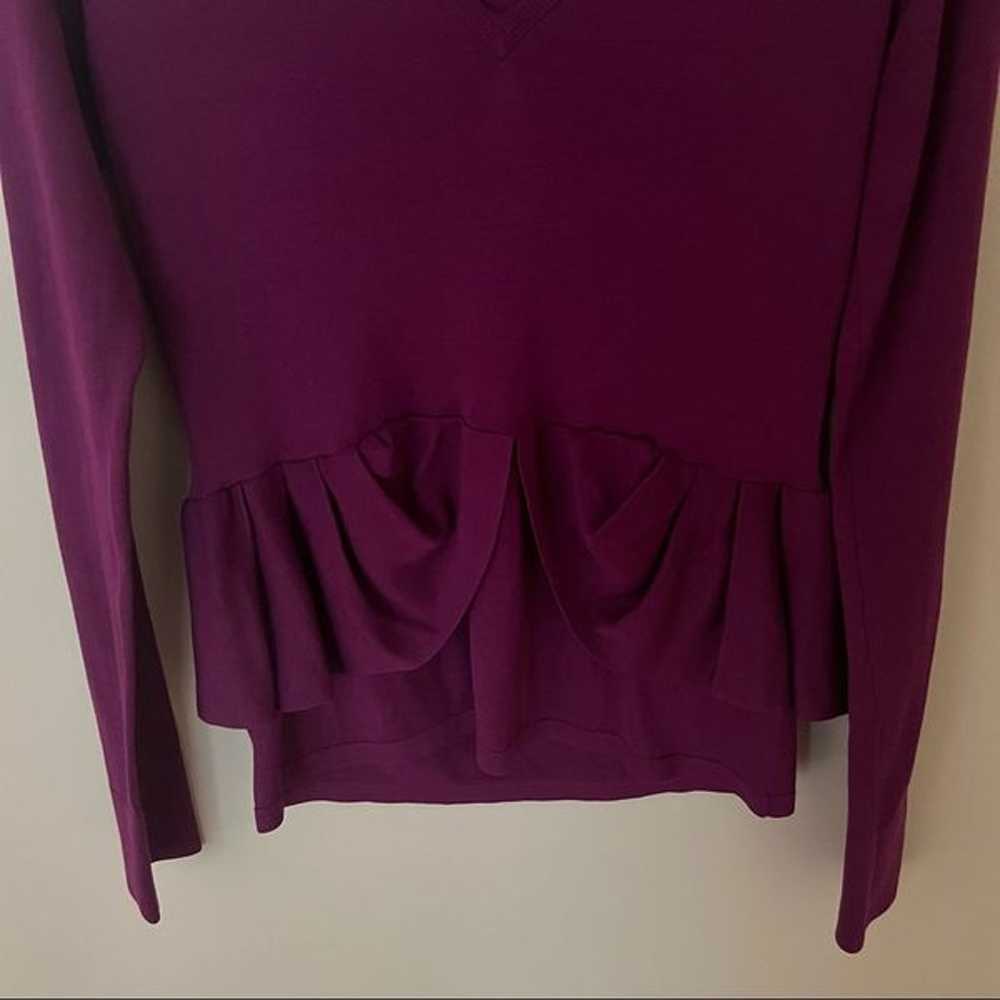 (New) Burberry London Silk (100%) Violet Top - image 5