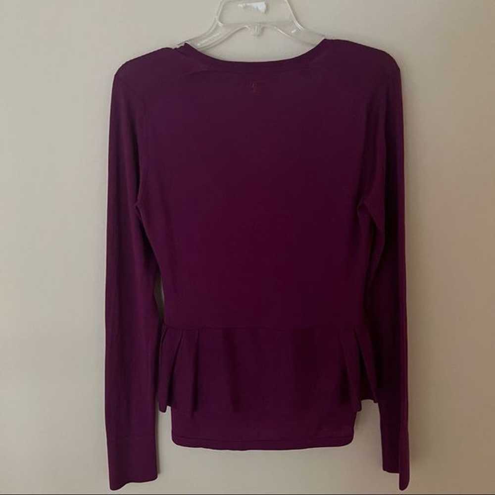 (New) Burberry London Silk (100%) Violet Top - image 6