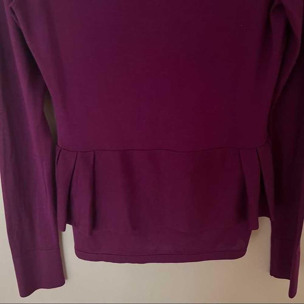 (New) Burberry London Silk (100%) Violet Top - image 7