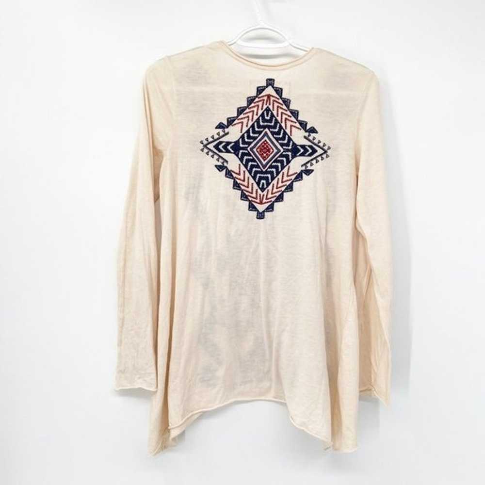 Johnny Was Tribal Embroidered Long Sleeve - image 5