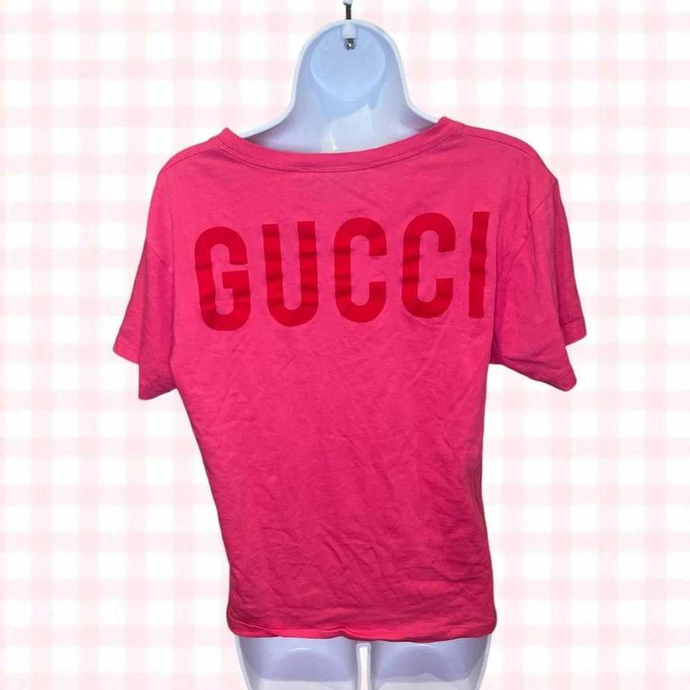 Gucci manifesto oversized graphic tee - image 1