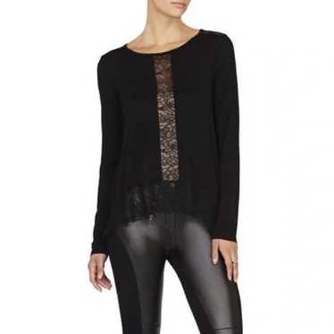 Bcbgmaxazria black lace Gem