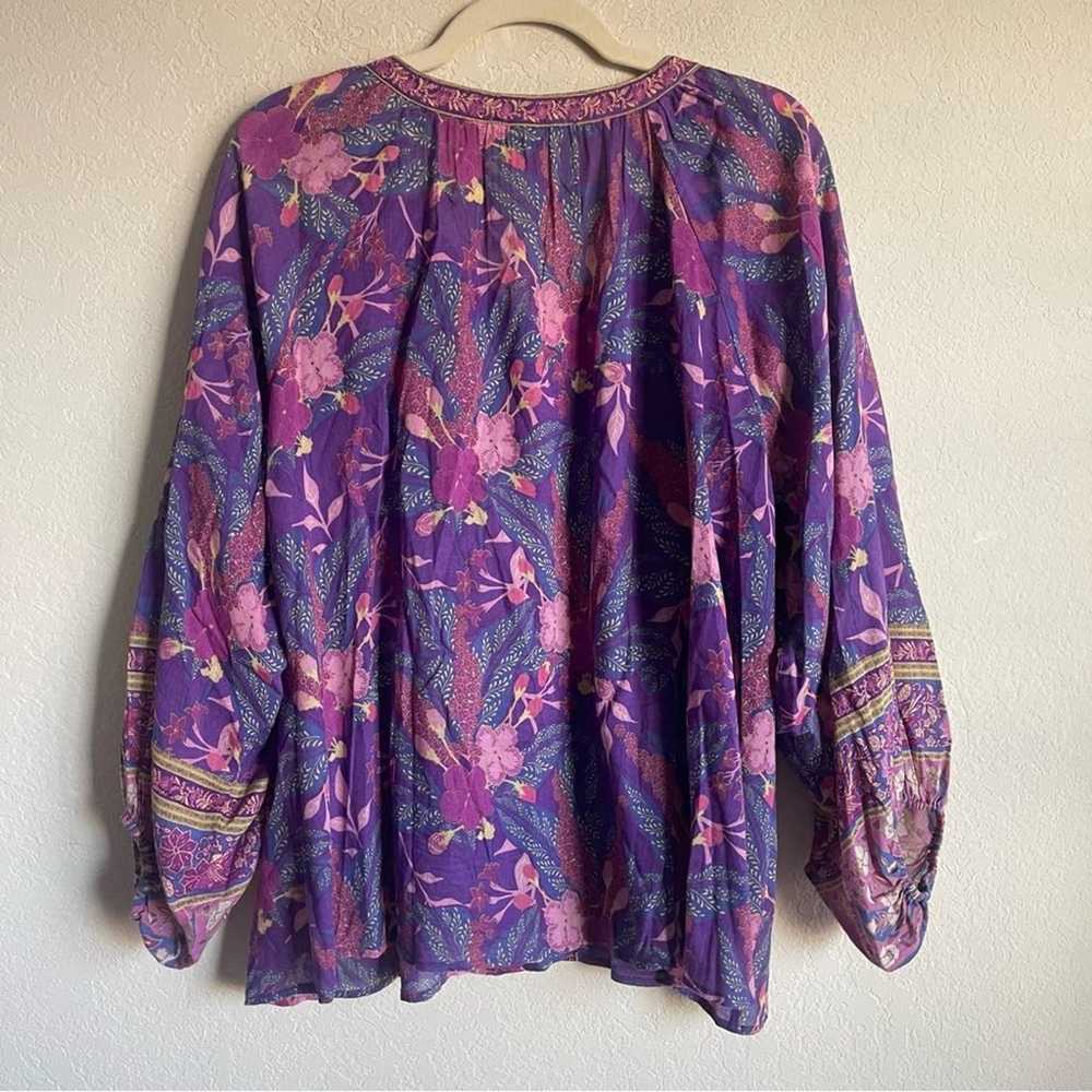 Spell & The Gypsy Bianca Purple Blouse - image 6
