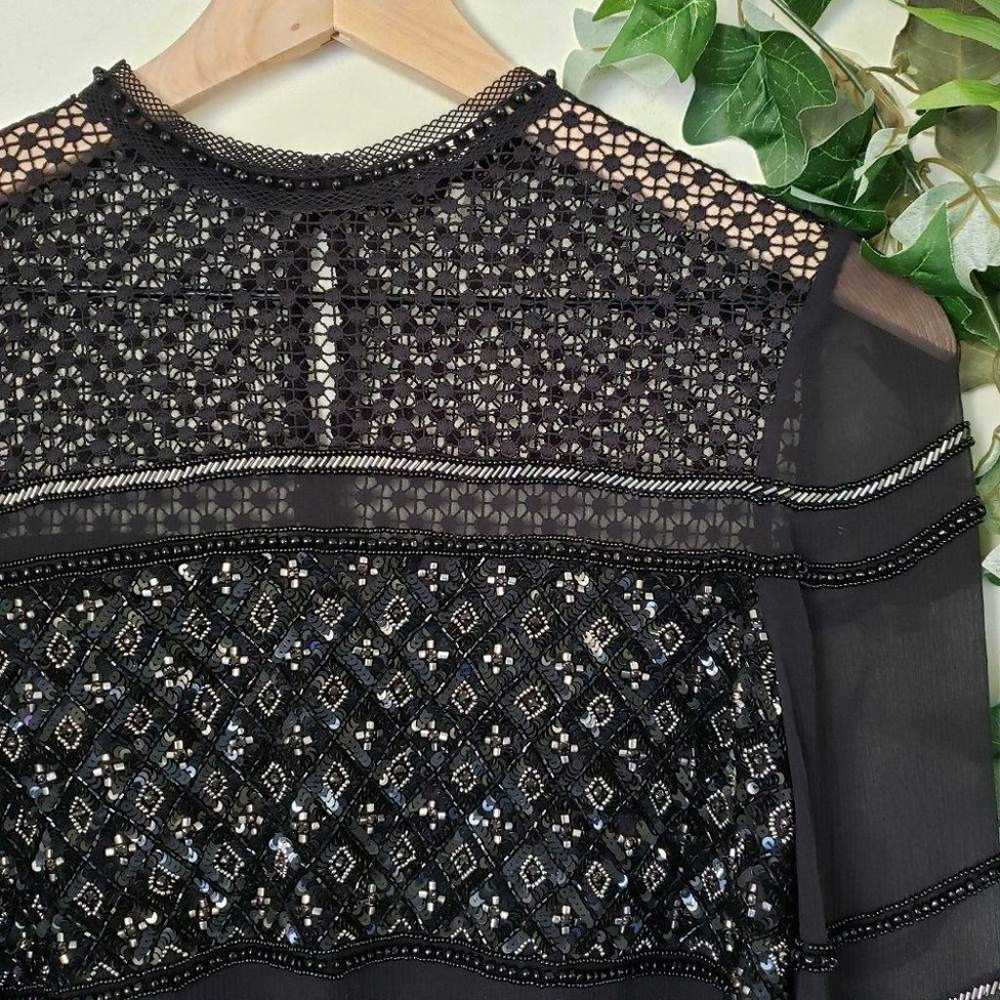 Ellie Tahari Aislin Embellished Top - image 4