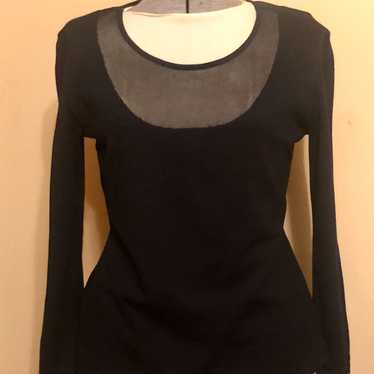 ESCADA black fitted top