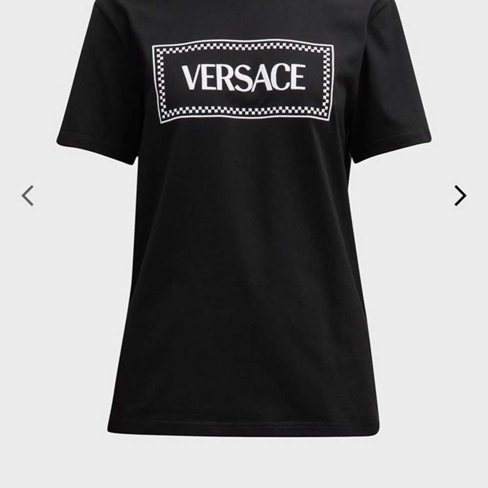 Versace logo T-shirt - image 2