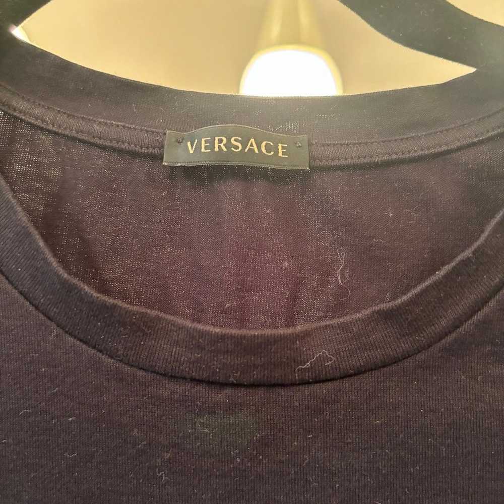 Versace logo T-shirt - image 5