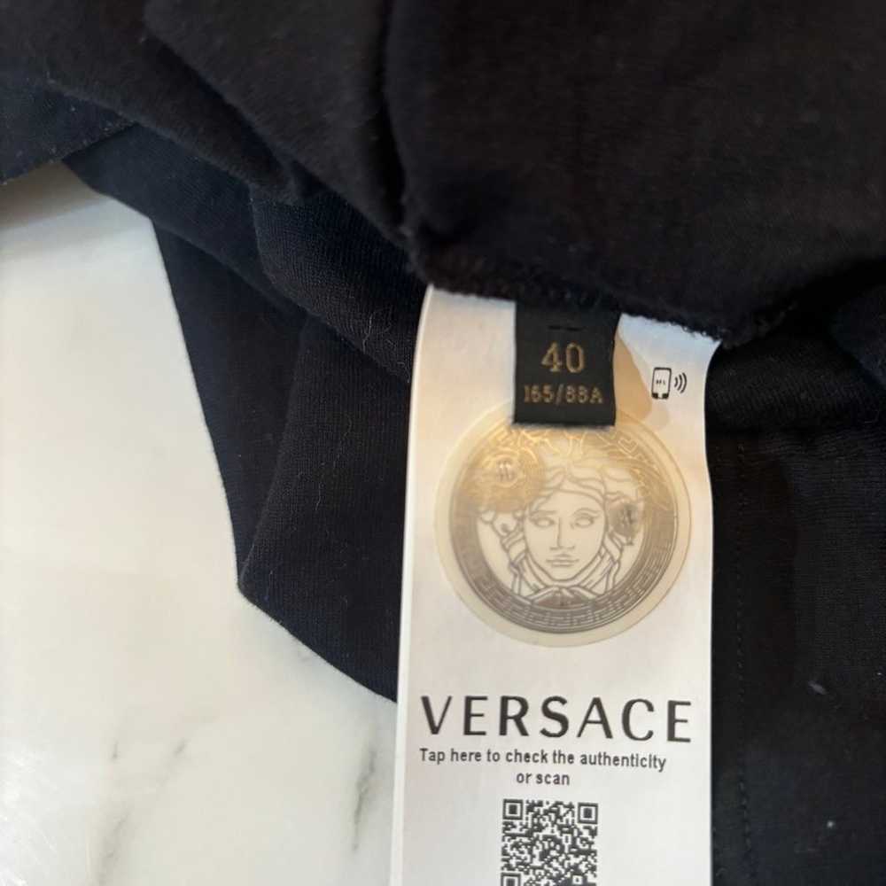 Versace logo T-shirt - image 6
