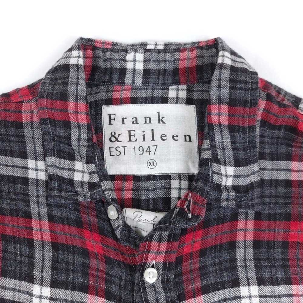 FRANK AND EILEEN 100% Linen Paul Oversized Button… - image 2