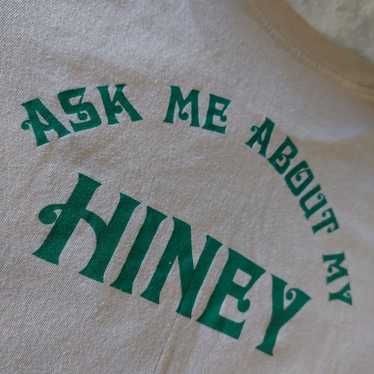 Vintage Single Stitch Ask Me About My Hiney T-Shi… - image 1