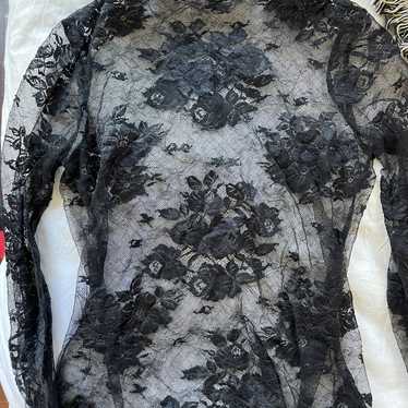 Vintage La Perla Floral deals Lace Stretch bod